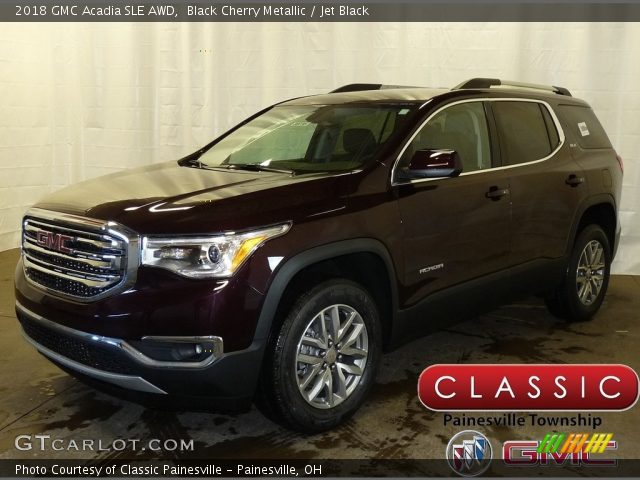 2018 GMC Acadia SLE AWD in Black Cherry Metallic
