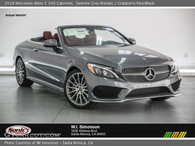 2018 Mercedes-Benz C 300 Cabriolet in Selenite Grey Metallic