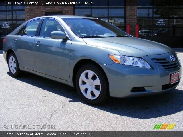 2007 Toyota Camry LE in Aloe Green Metallic