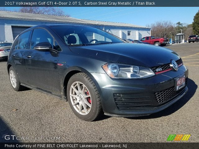 2017 Volkswagen Golf GTI 4-Door 2.0T S in Carbon Steel Gray Metallic