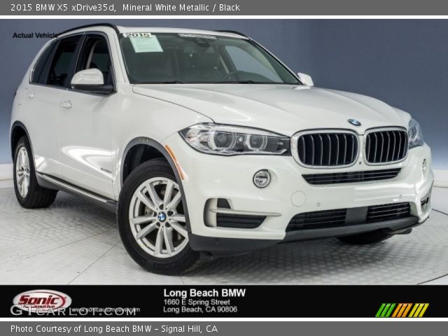 2015 BMW X5 xDrive35d in Mineral White Metallic
