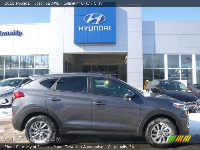 2018 Hyundai Tucson SE AWD in Coliseum Gray