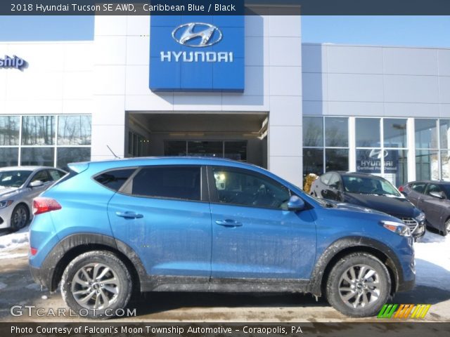 2018 Hyundai Tucson SE AWD in Caribbean Blue