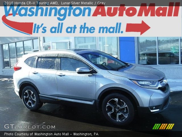 2018 Honda CR-V Touring AWD in Lunar Silver Metallic