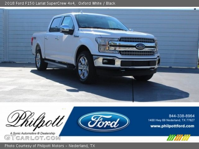 2018 Ford F150 Lariat SuperCrew 4x4 in Oxford White