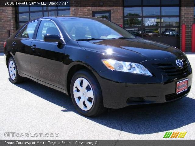 2008 Toyota Camry LE in Black