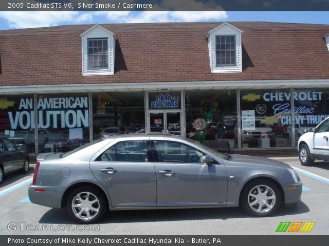 2005 Cadillac STS V6 in Silver Smoke