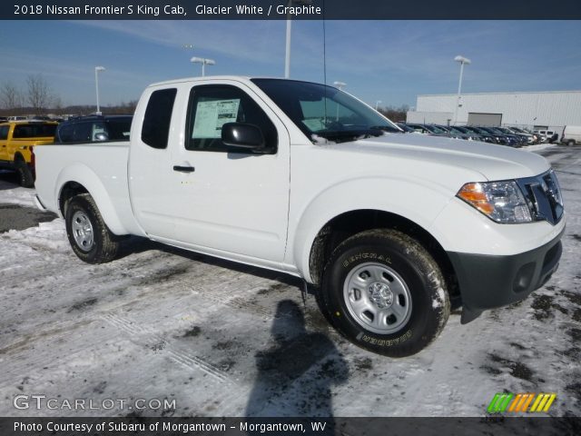 2018 Nissan Frontier S King Cab in Glacier White