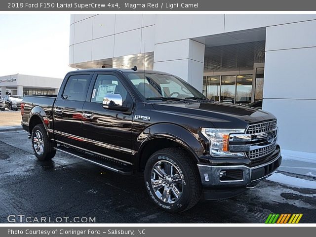 2018 Ford F150 Lariat SuperCrew 4x4 in Magma Red