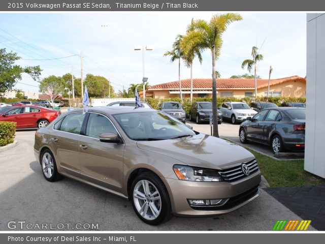 2015 Volkswagen Passat SE Sedan in Titanium Beige