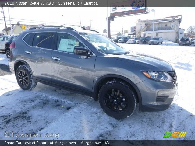 2018 Nissan Rogue SV AWD in Gun Metallic