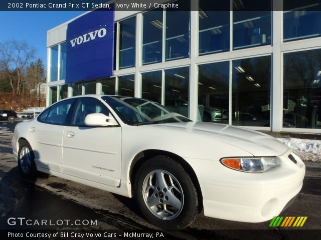 2002 Pontiac Grand Prix GT Sedan in Ivory White