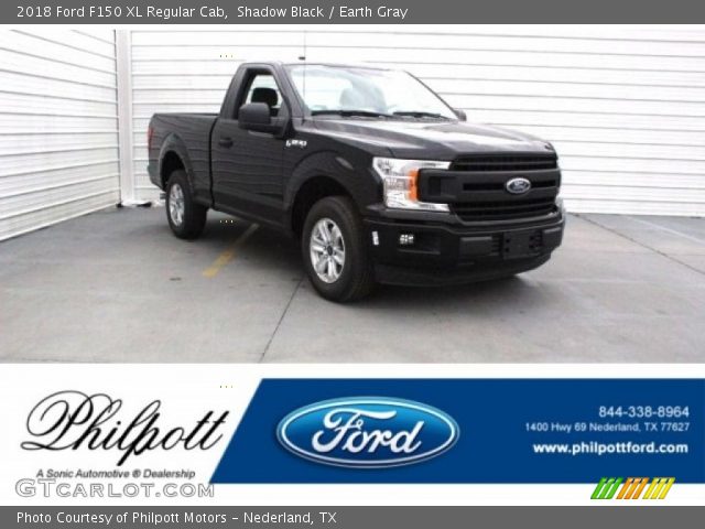 2018 Ford F150 XL Regular Cab in Shadow Black