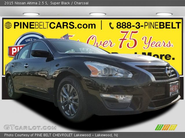 2015 Nissan Altima 2.5 S in Super Black
