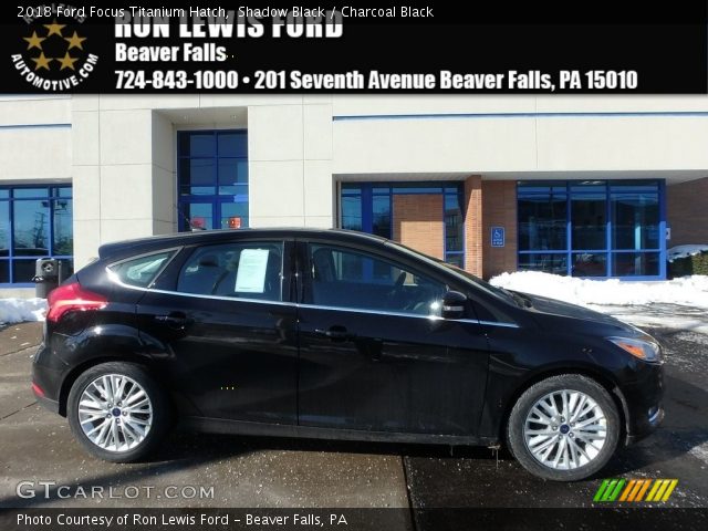 2018 Ford Focus Titanium Hatch in Shadow Black