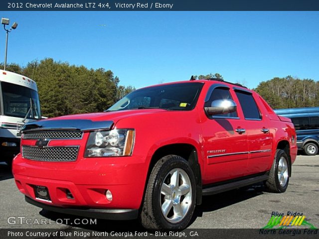 2012 Chevrolet Avalanche LTZ 4x4 in Victory Red