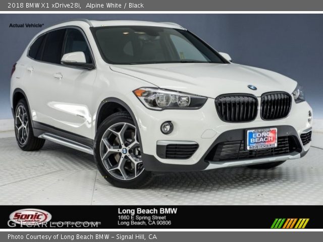 2018 BMW X1 xDrive28i in Alpine White