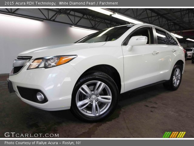 2015 Acura RDX Technology in White Diamond Pearl