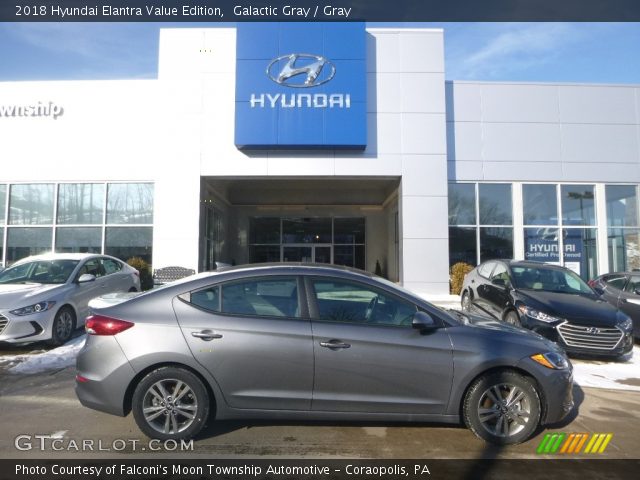 2018 Hyundai Elantra Value Edition in Galactic Gray