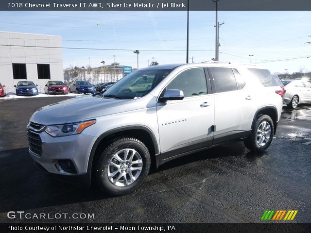 2018 Chevrolet Traverse LT AWD in Silver Ice Metallic