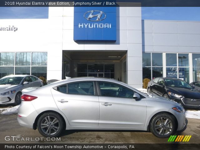 2018 Hyundai Elantra Value Edition in Symphony Silver