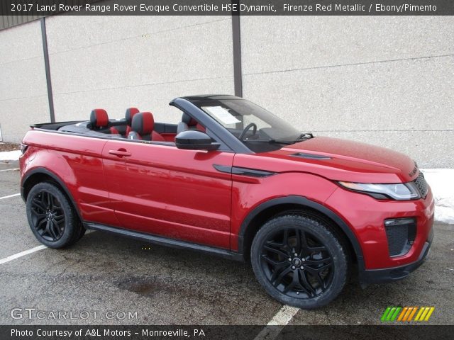 2017 Land Rover Range Rover Evoque Convertible HSE Dynamic in Firenze Red Metallic