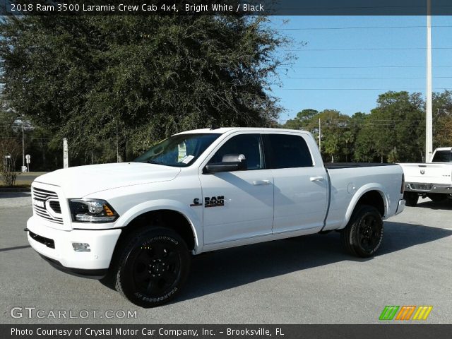 2018 Ram 3500 Laramie Crew Cab 4x4 in Bright White