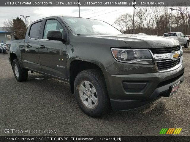 2018 Chevrolet Colorado WT Crew Cab 4x4 in Deepwood Green Metallic