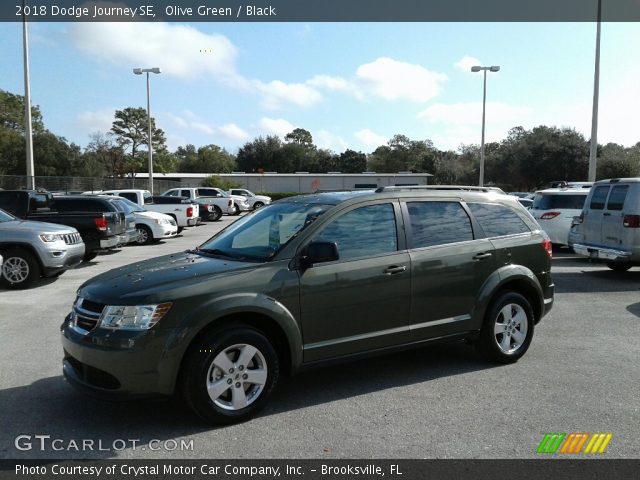 2018 Dodge Journey SE in Olive Green