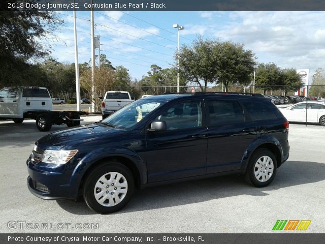 2018 Dodge Journey SE in Contusion Blue Pearl