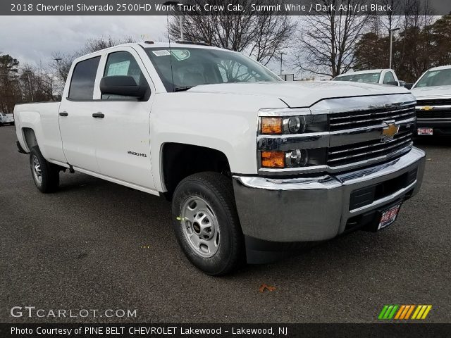 2018 Chevrolet Silverado 2500HD Work Truck Crew Cab in Summit White