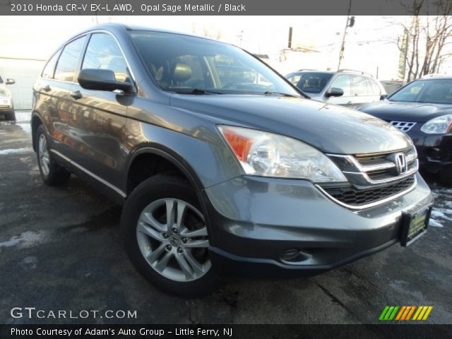 2010 Honda CR-V EX-L AWD in Opal Sage Metallic