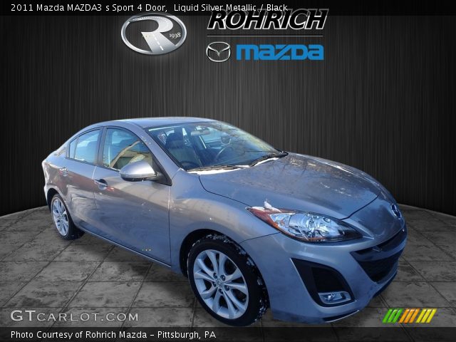 2011 Mazda MAZDA3 s Sport 4 Door in Liquid Silver Metallic