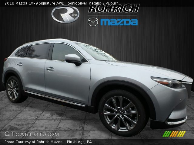 2018 Mazda CX-9 Signature AWD in Sonic Silver Metallic