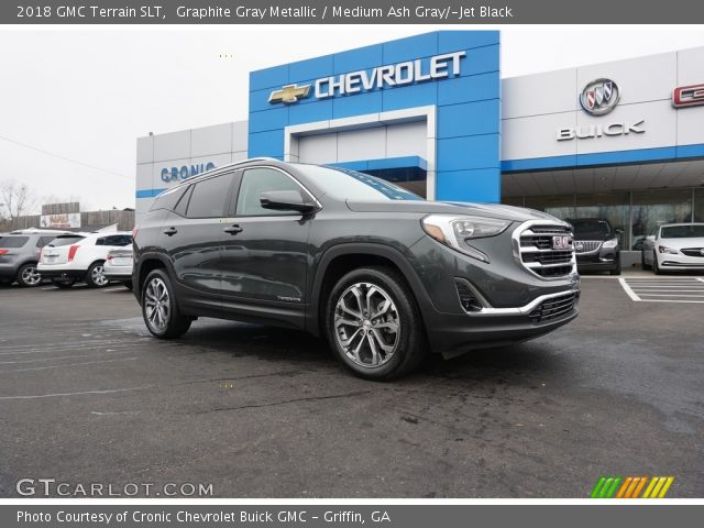 2018 GMC Terrain SLT in Graphite Gray Metallic