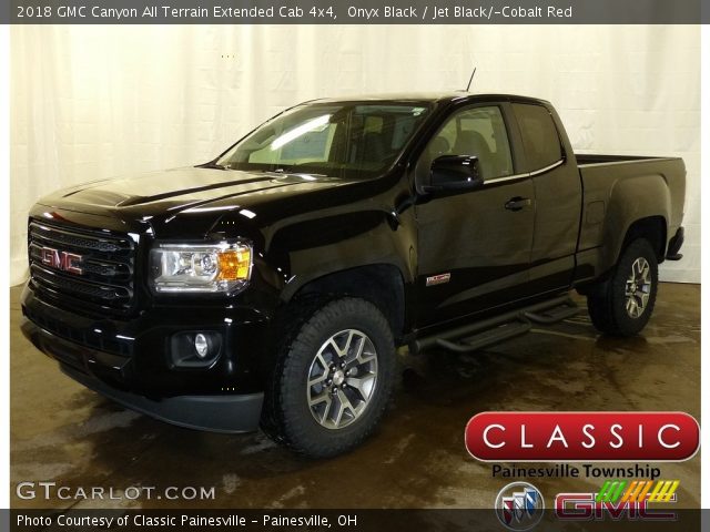 2018 GMC Canyon All Terrain Extended Cab 4x4 in Onyx Black
