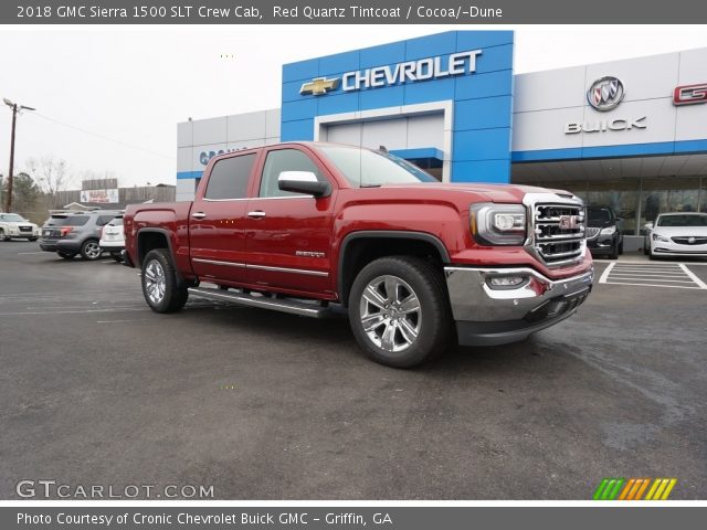 2018 GMC Sierra 1500 SLT Crew Cab in Red Quartz Tintcoat