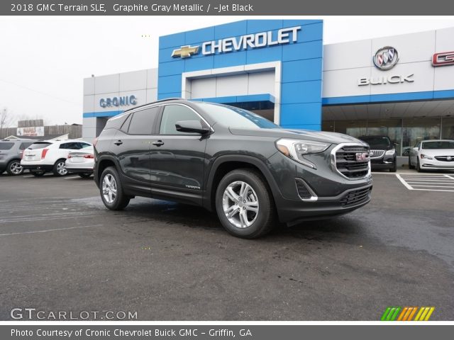 2018 GMC Terrain SLE in Graphite Gray Metallic