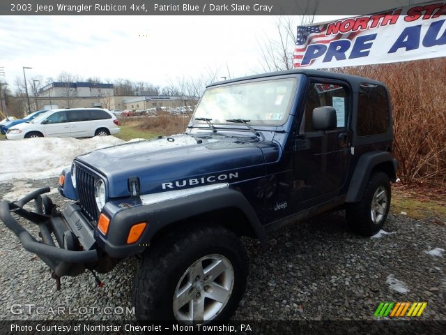 2003 Jeep Wrangler Rubicon 4x4 in Patriot Blue