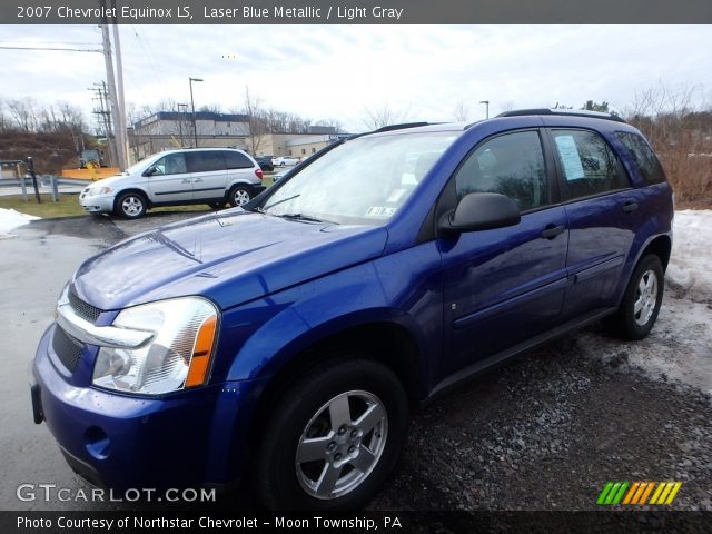 2007 Chevrolet Equinox LS in Laser Blue Metallic