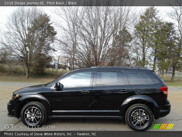 2018 Dodge Journey SE in Pitch Black