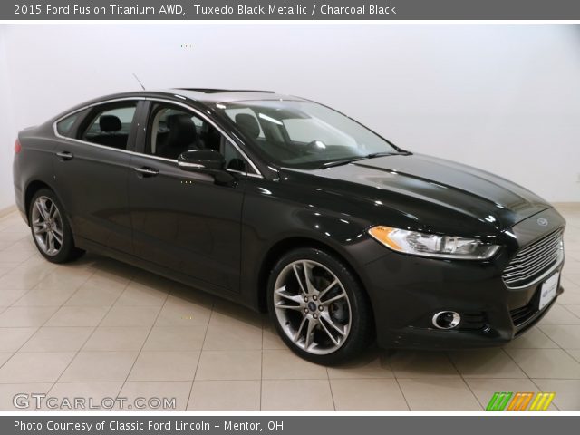 2015 Ford Fusion Titanium AWD in Tuxedo Black Metallic