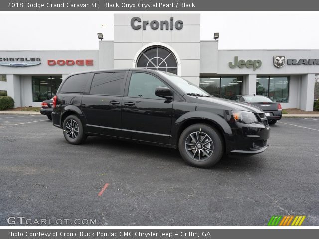 2018 Dodge Grand Caravan SE in Black Onyx Crystal Pearl