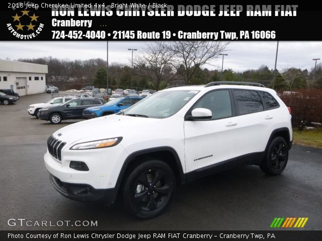 2018 Jeep Cherokee Limited 4x4 in Bright White