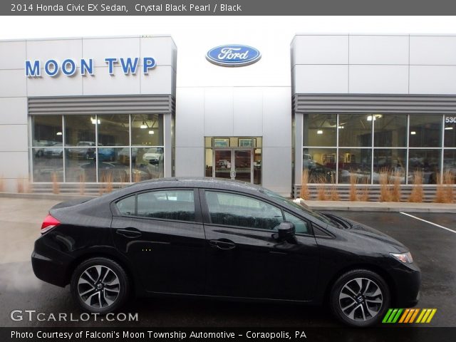 2014 Honda Civic EX Sedan in Crystal Black Pearl
