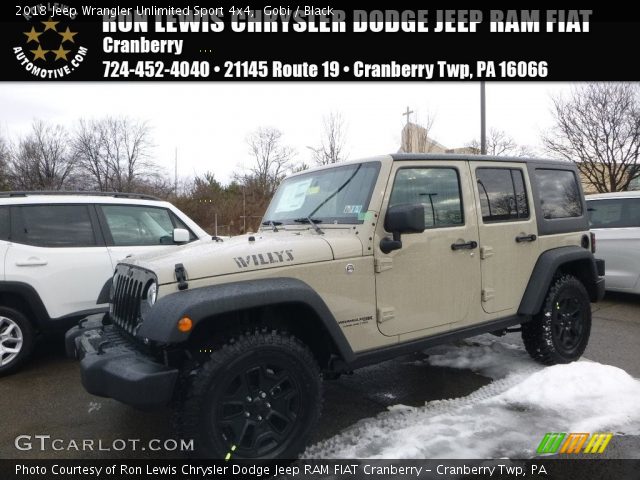 2018 Jeep Wrangler Unlimited Sport 4x4 in Gobi