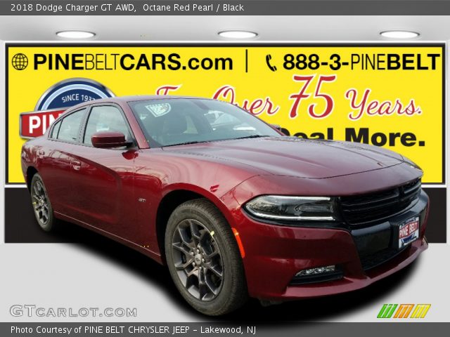 2018 Dodge Charger GT AWD in Octane Red Pearl
