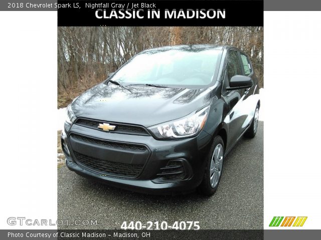 2018 Chevrolet Spark LS in Nightfall Gray