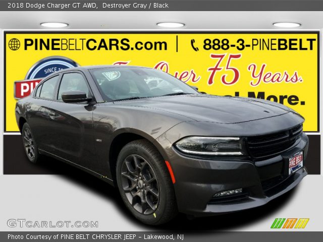 2018 Dodge Charger GT AWD in Destroyer Gray
