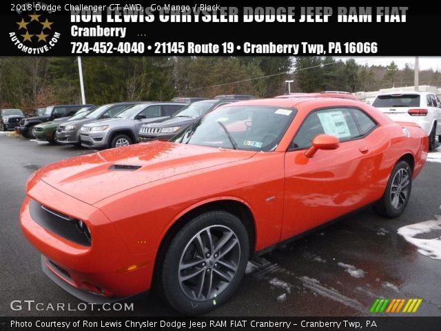 2018 Dodge Challenger GT AWD in Go Mango